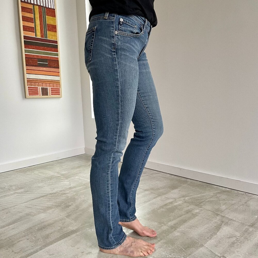 Adriano Goldschmied AG Stevie Slim Straight Jeans 27